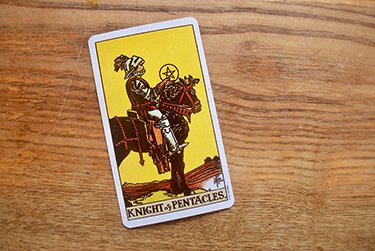 Knight of Pentacles Yes No Meaning knight of pentacles in a yes or no spread
