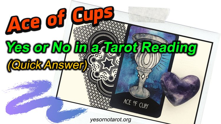 ace of cups yes no meanings